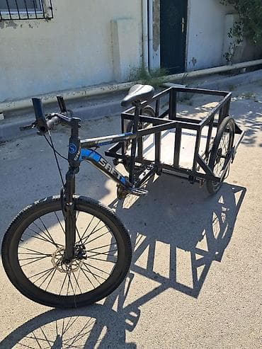 saft 29: Yükdaşıma üçün üçtəkərli kargo velosipedi 26-lığ əla vəzyətdədir təzə — 5