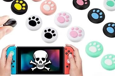 ps4 controller: Məhsul: Joystick analoq başlıqları üçün silikon qapaqlar (paw/pata — 6