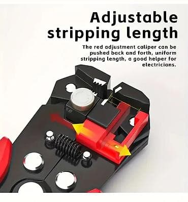 zərlər: Avtomatik kabel soyucu və sıxıcı alət - Çoxfunksiyalı: kabel soyma — 3