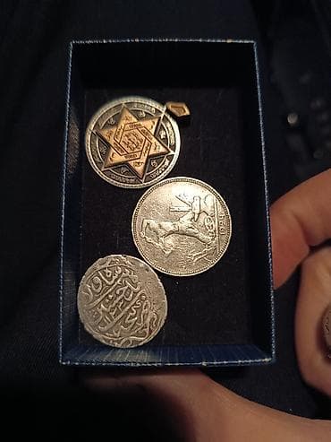 103 qram gümüş sep. 20 qram üzük və klon Süleyman möhürü,iki ədəd