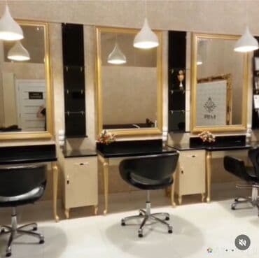 Peşəkar gözəllik salonu iş yerləri – tam komplekt mebel dəsti Tərkib