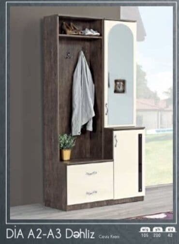 Ev üçün digər mallar: Dia A2-A3 dəhliz dolab Fabrik istehsalı mebellərin topdan qiymətlə — 1