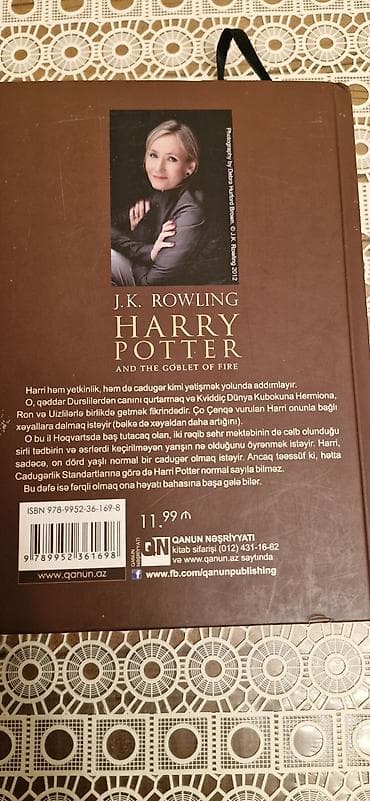 harry potter 2 azerbaycan dilinde: Satışda: Kitablar toplusu 1 ri 7manat 1) C.K. Roulinq – “Harri Potter — 2