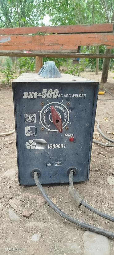 cən 20 tonluq: Yralzid BX6-500 AC Arc Welder – qaynaq aparatı Əsas xüsusiyyətlər: - — 4