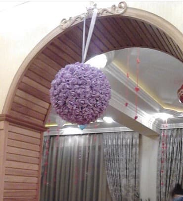 novruz gülü: Gül topları. El işleridi hamısı. Ad günü, xına yaxdı, nişan, toy — 5