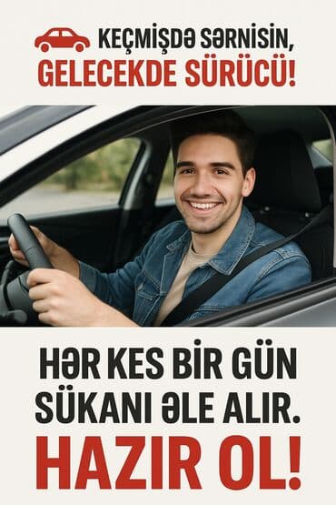 sürücülük işi: Sürücülük kursu, (B), (C), (A), Cip, Sedan — 5