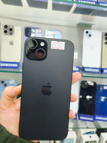 15 pro irşad: IPhone 15 Plus, Qara, Face ID — 1
