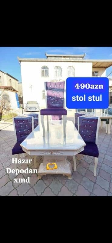 Masa və oturacaq dəstləri