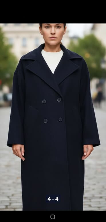 geyimlər: TÜND GÖY RENG PALTO ÖLCÜ 46 48 50 BOS MODELDİ PROBLEMİ YOK — 1