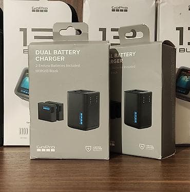 GoPro Hero 13 Black üçün Enduro batareyalar chargerlə birgə. Yeni