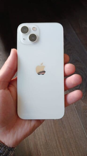 iphone şarj: IPhone 13, 128 GB, Ağ, Simsiz şarj — 1