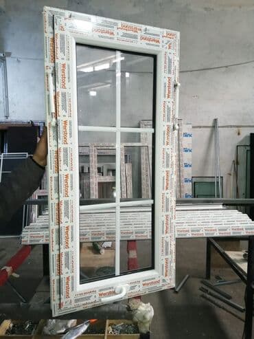 sebeke pencere: Plastik Şəbəkəli Pəncərə 60x100. 100 man — 2