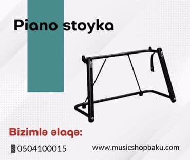 sintezator stoykası: Piano və sintezator dayaq 🚚Çatdırılma xidməti mövcuddur ⏱09:00-19:00 — 1