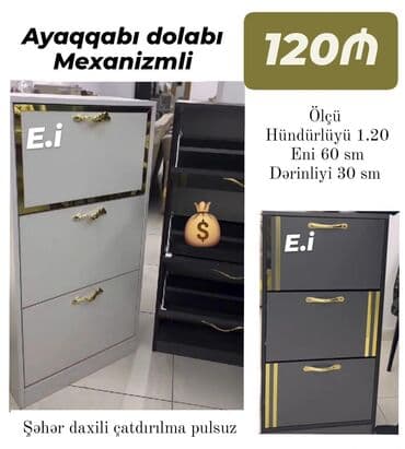 mingecevir is elanlari: Yeni, Düz dolab, Ayaqqabı dolabı — 1
