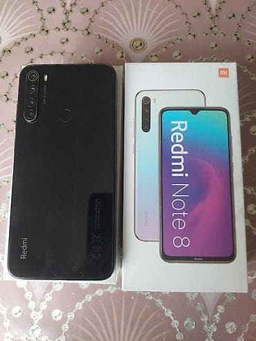 irşad electronics xiaomi redmi note 8: Xiaomi Redmi Note 8 – qutu ilə - Ekran: 6.3" Full HD+ IPS — 6