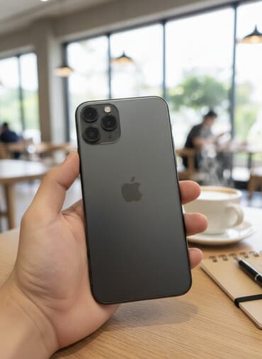 apple se: IPhone 11 Pro, Space Gray, Simsiz şarj — 2