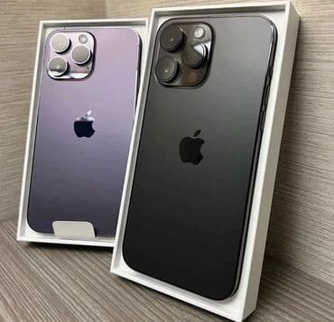 IPhone 14 Pro Max, 256 GB, Deep Purple, Zəmanət, Face ID