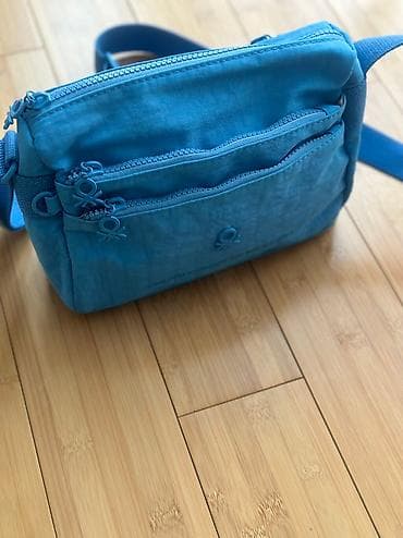 Çantalar: BENETTON çanta göy renk, təzə kimi bir dəfə istifadə olunub — 2