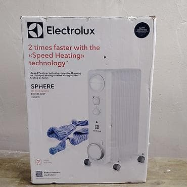 radiator alıram: Electrolux SPHERE EOH/M-6209 yağla doldurulmuş radiator - Güc: 2000 W — 9