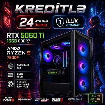 4 1 kitap pdf: Masaüstü kompüter RTX 5060 Ti 16GB+Ryzen 5 7500F Oyun Komputeri RTX — 1
