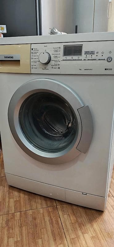 siemens elektrikli soba: Paltaryuyan maşın Siemens, 7 kq, İşlənmiş, Avtomat, Qurutmasız, Ünvandan götürmə — 4