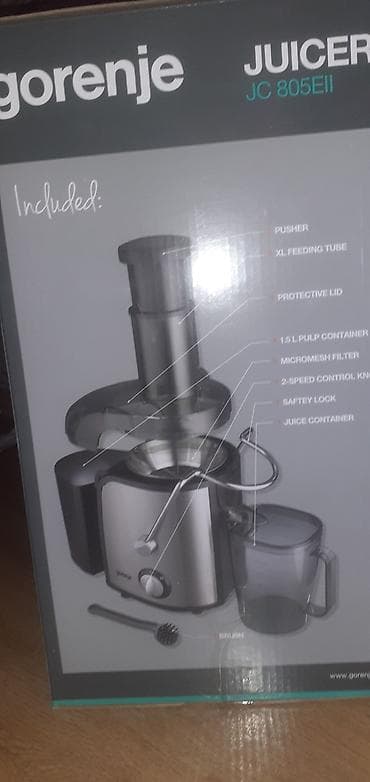 nar soku çəkən: Şirəçəkən Gorenje, Qarışıq, İşlənmiş, Ünvandan götürmə — 3