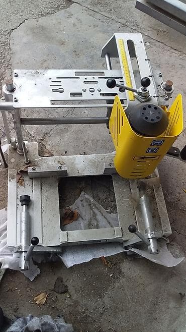 PVC/alüminium pəncərə-qapı istehsalı üçün künc frezə və aksesuar kəsim