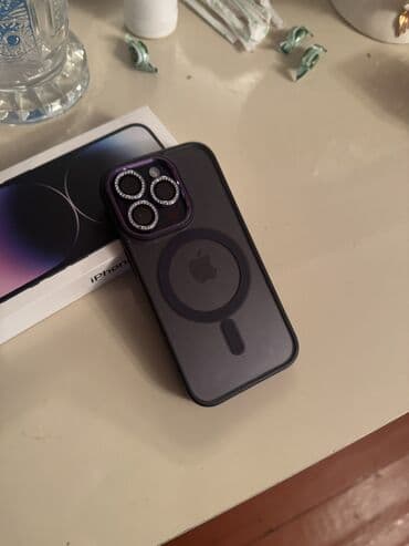 honor 9 pad: IPhone 14 Pro, 256 GB, Deep Purple, Zəmanət, Simsiz şarj, Face ID — 2