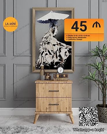 LA MİNİ – lakonik və minimalizm tərzində tumbə - Model: İki çekmecəli