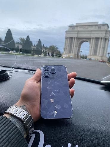 iphone 12 qiyməti: IPhone 14 Pro, Deep Purple, Face ID — 3