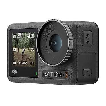 mikrofonlar: DJI Osmo Action 3 aksiyon kamerası - Video çəkilişi: 4K 60 k/s — 1