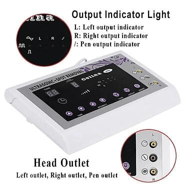 Ultrasoing aparatı 
Xal yandıran .
plazma pen 
Gözaltı .
Üz — 5