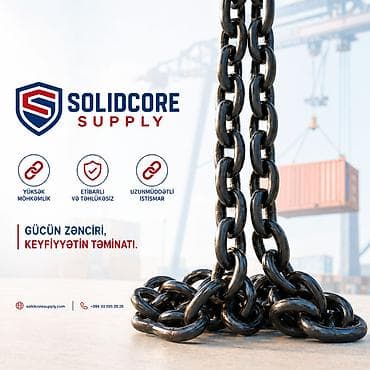 Məhsul: Yükqaldırma Zənciri (Chain 8 mm Grade 80) • Yüksək Daşıma