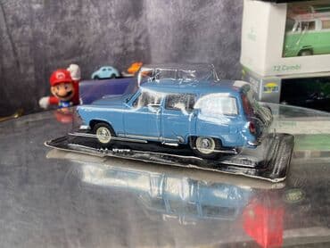 metbex tavan modelleri: Коллекционная модель VOLGA GAZ-22 blue 1962 DeAgostini Scale 1:43 — 13