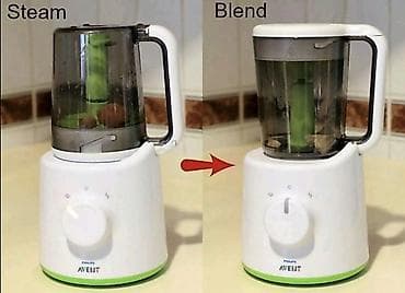 Philips AVENT buxarlı bişirici və blender – körpə qidalarının — 3