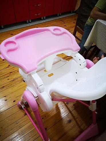 plus maşın: Uşaq yemək stulu – Baby Plus Yeni kimi bir veziyyetdesir - Rəng — 2