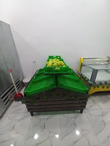 Meyvə-tərəvəz üçün mağaza avadanlıqları komplekti - Divar tipli mağaza — 1