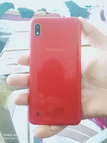 iphone 5 's: Samsung A10e, 32 GB, rəng - Qırmızı, Sensor — 1