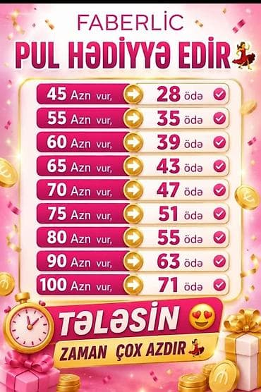 jeven brus libido qiyməti: Faberlic məhsulları və xüsusi təkliflər - Pul hədiyyəsi kampaniyası — 1