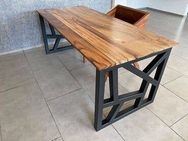 xacmaz mebel: Yeni, Müdir üçün, Kvadrat masa — 6