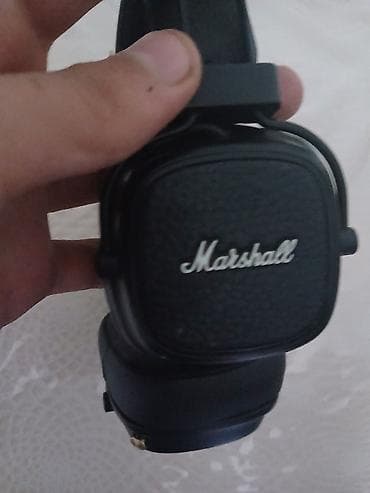 mp3 fm modulator: Marshall başüstü qulaqcıq - Model: Marshall on‑ear/over‑ear tipli — 2
