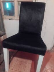 stul işlənmiş: Qonaq otağı üçün, Yeni, Qatlanmayan, rəng - Qara Stul — 3