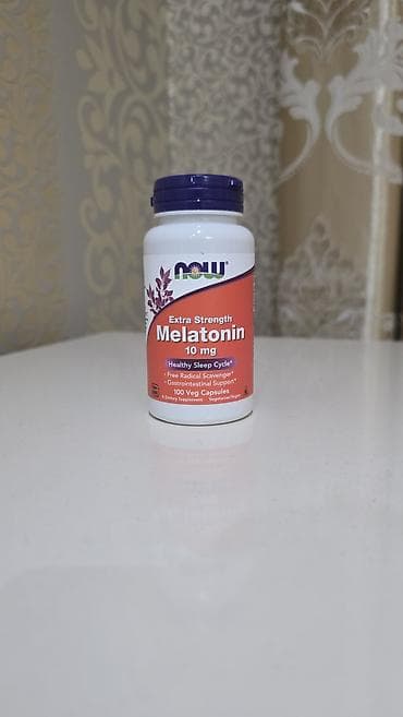 keratin e: 🇺🇸 ABŞ istehsalı – NOW Foods Melatonin 10 mg 🌙😴💊 1968-ci ildən — 2