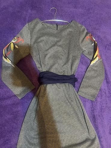 Baş geyimləri: Gündəlik don, Midi, Massimo Dutti, M — 1