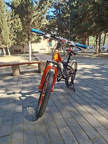 24 dyumlu velosiped: İşlənmiş İki təkərli Uşaq velosipedi 29", sürətlərin sayı: 21, Ünvandan götürmə — 2
