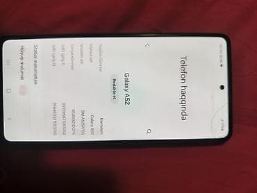 samsung 2011: Samsung Galaxy A52, rəng - Qara, İki sim kartlı — 1