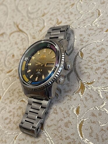 versace qızıl qolbaq: Qol saatı, Orient, rəng - Gümüşü — 2