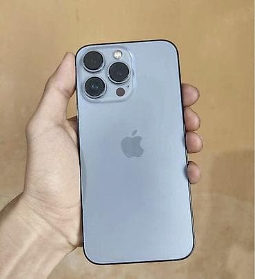 IPhone 13 Pro, Sierra Blue, Zəmanət, Simsiz şarj, Face ID