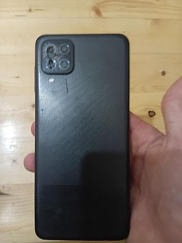 ikinci el x iphone: Samsung Galaxy A12, 32 GB, rəng - Qara, Barmaq izi — 3