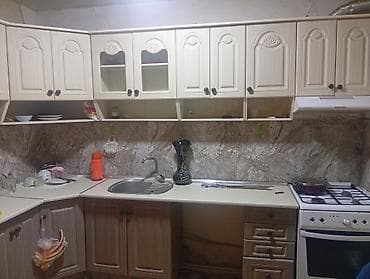 Mətbəx mebel dəsti - Künc yerləşimli, L-formalı komplekt - Üst və alt — 2